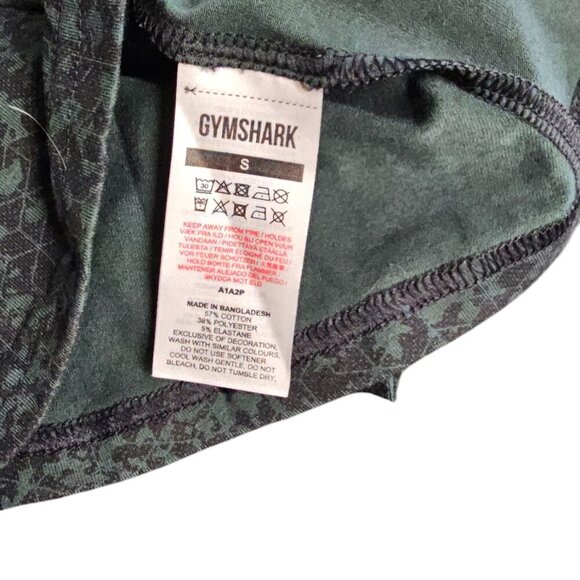 Gymshark Mens Critical Stringer Size Small Tank Muscle Athletic Green - Picture 6 of 6